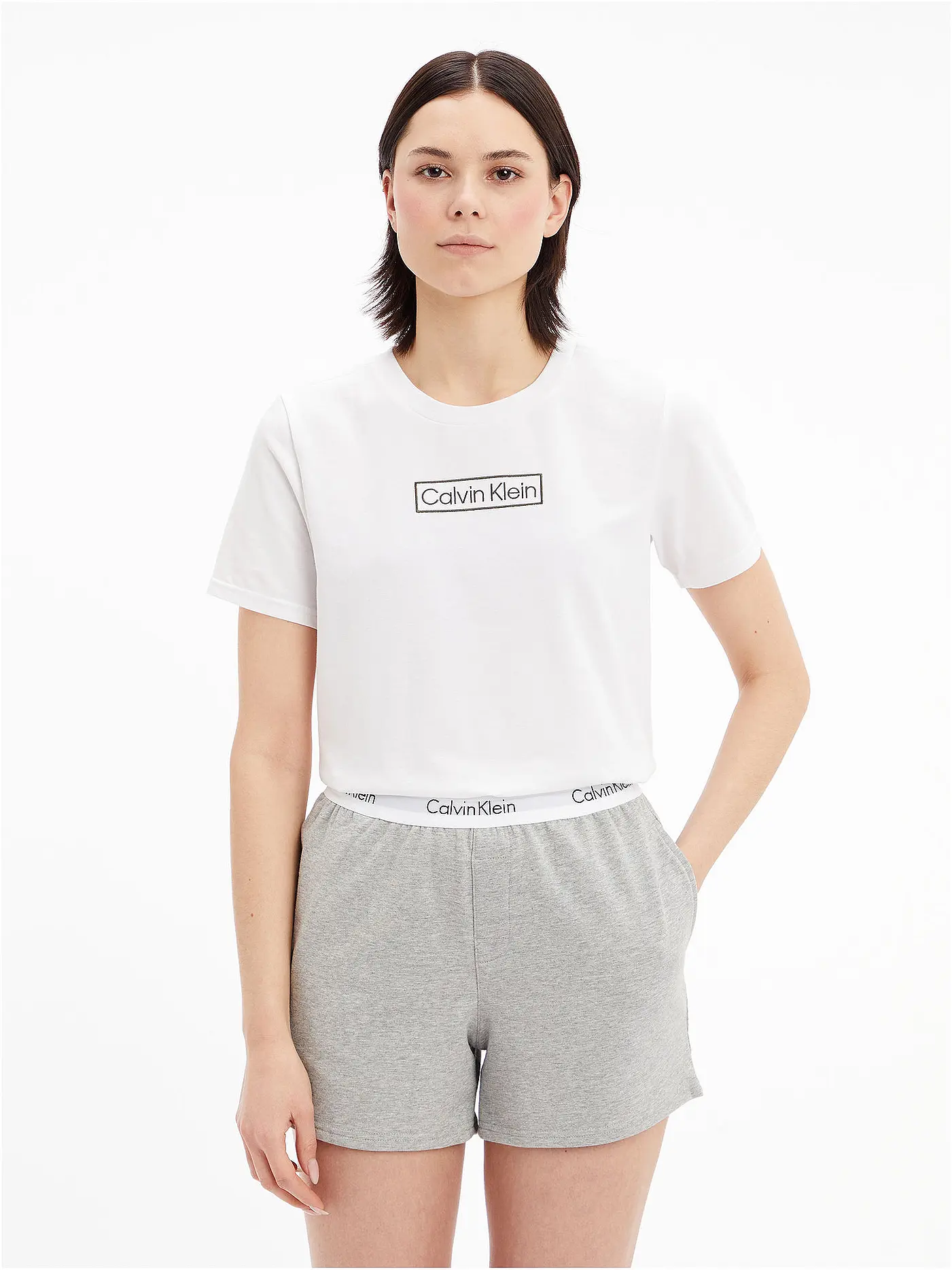CALVIN KLEIN | Loungewear Shorts MODERN COTTON | grau